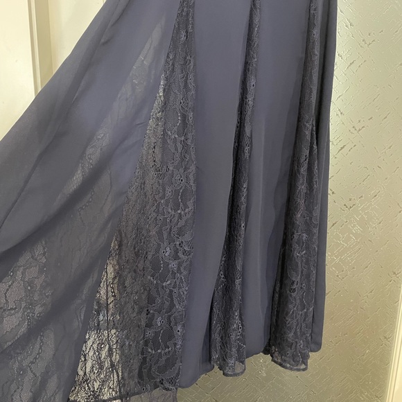 NWT ASOS navy maxi dress size 4 sassy and classy - Picture 2 of 10